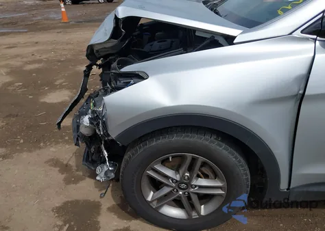 2017 Hyundai Santa Fe Sport 2.4L from USA, damaged, VIN 5XYZUDLB6HG487095
